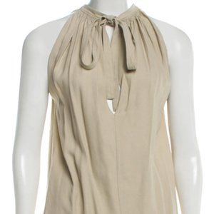 HELMUT LANG Tie Neck Sleeveless Top